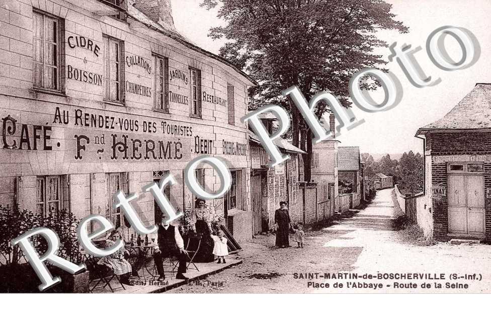 Place de l'abbaye - Route de la Seine