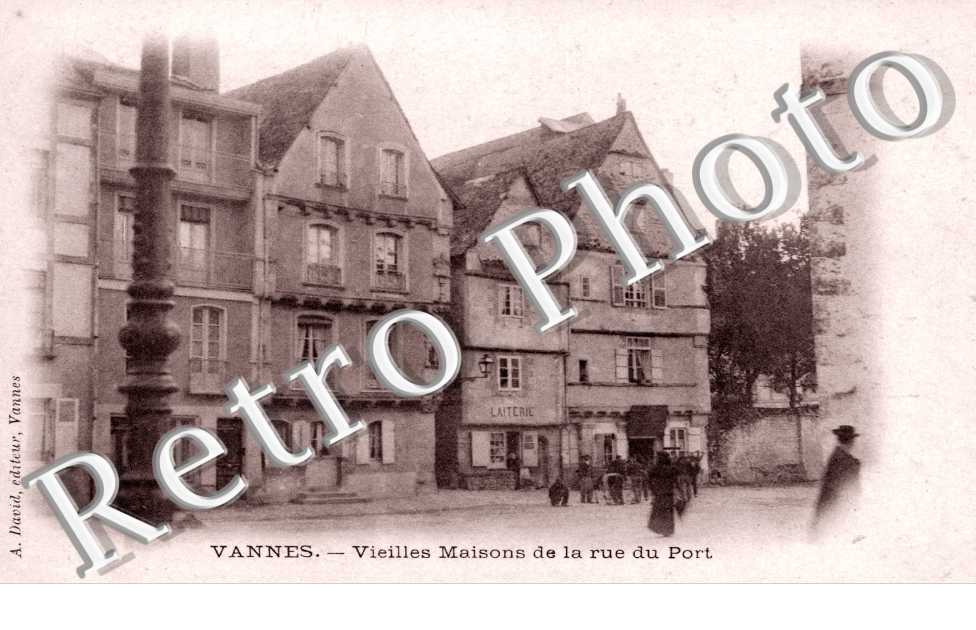 VIEILLES MAISONS DE LA RUE DU PORT