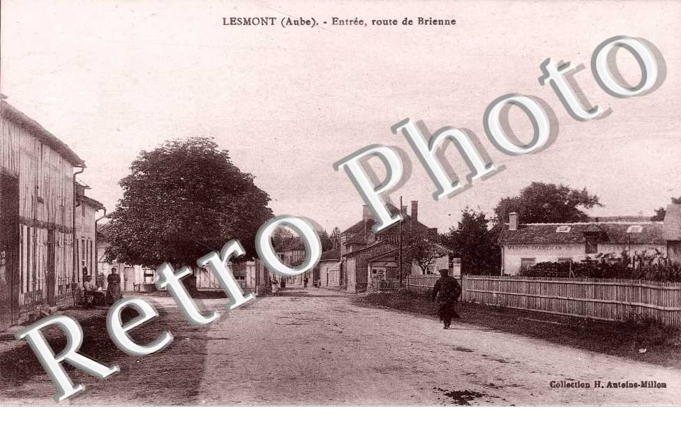 entree, route de Brienne