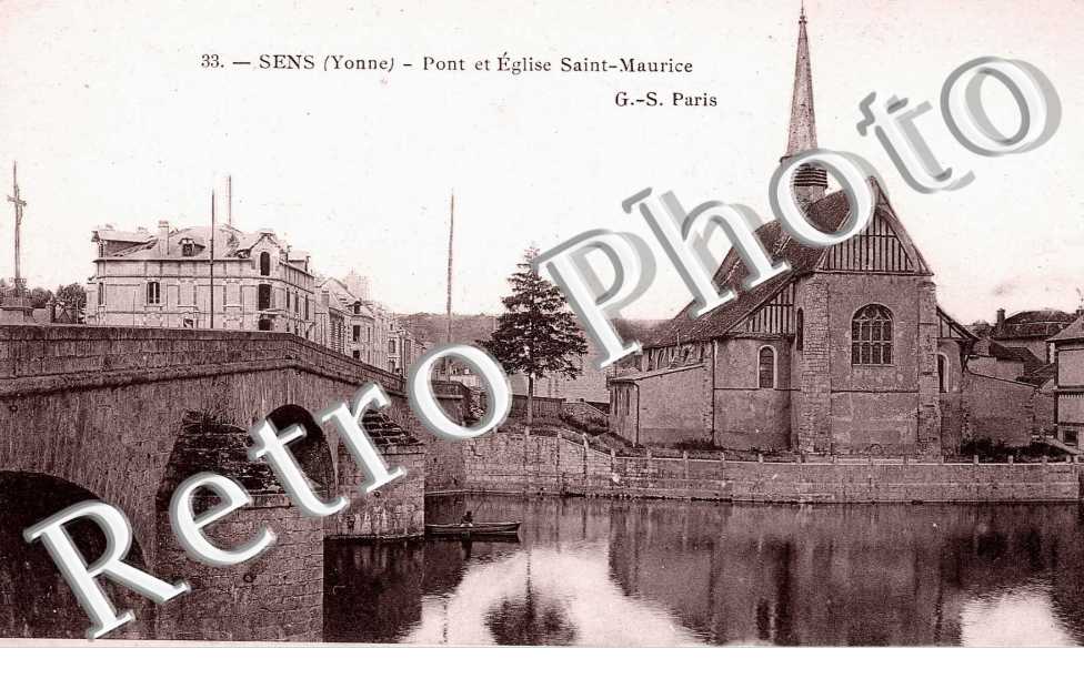 PONT ET EGLISE ST MAURICE
