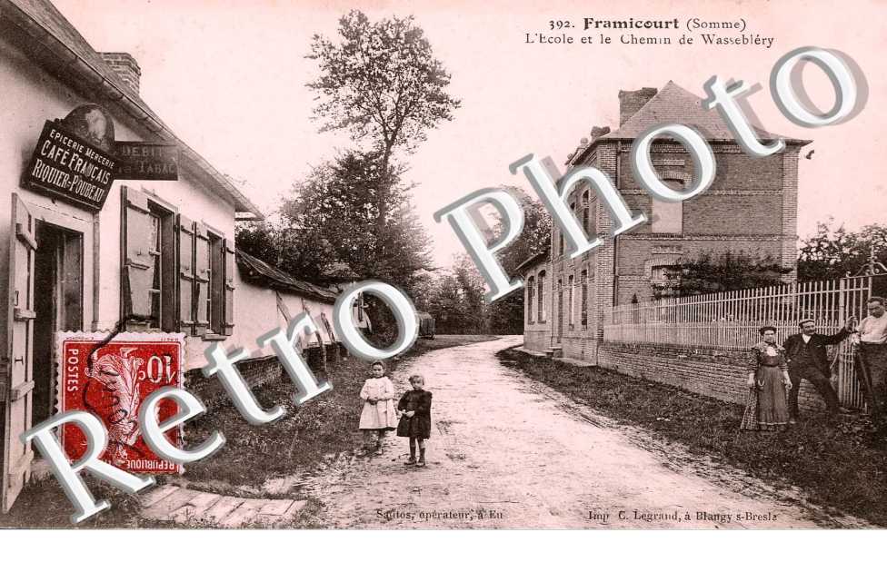 l'Ecole et le Chemin de Wassebléry