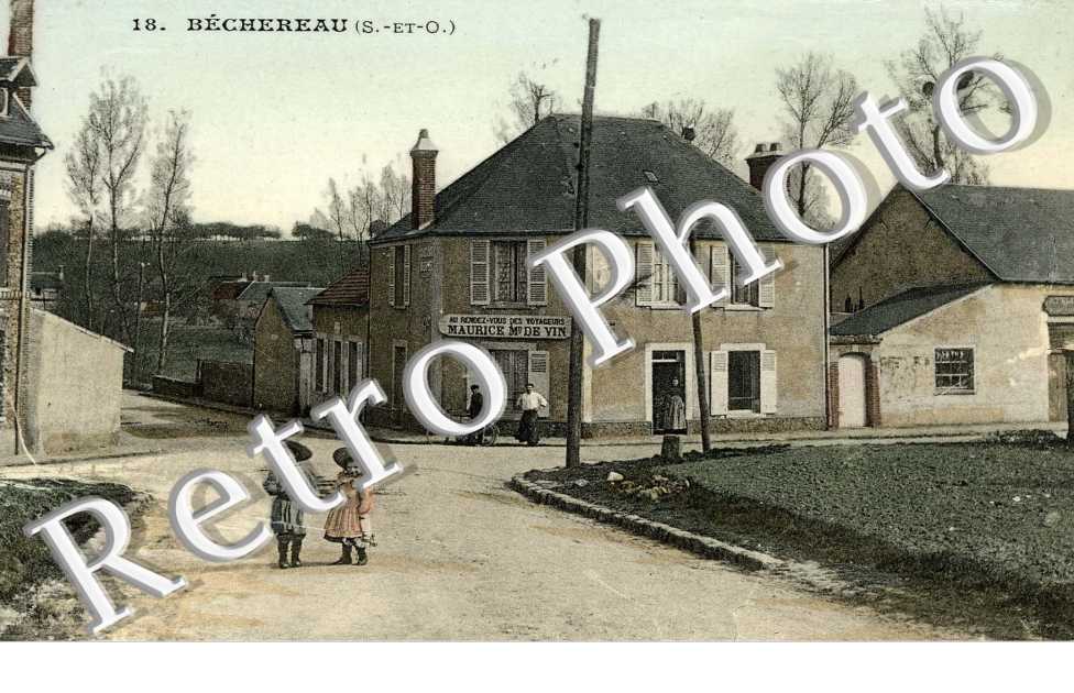 BECHEREAU   Au rendez-vous des voyageurs  Maurice De Vin