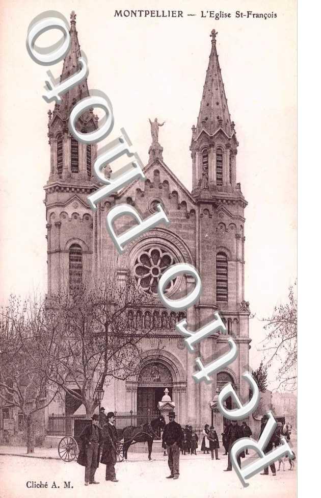 EGLISE ST FRANCOIS (ATTELAGE 1ER PLAN)