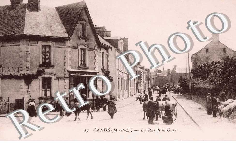 La rue de la gare