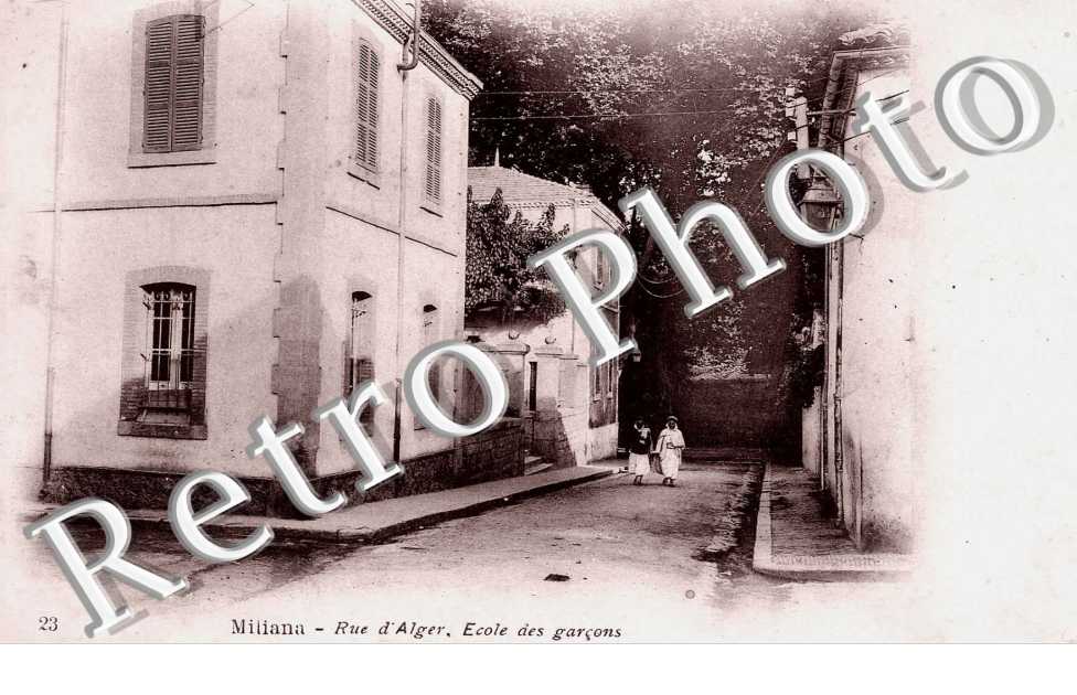 rue d'Alger, Ecole des garcons