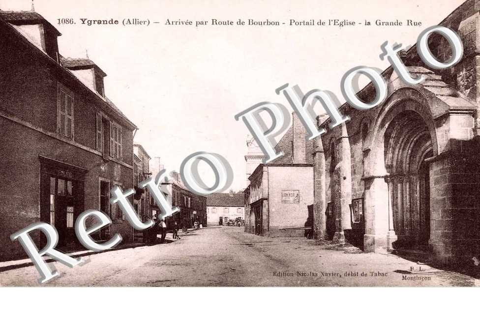 Portail de l'Eglise, la Grande Rue