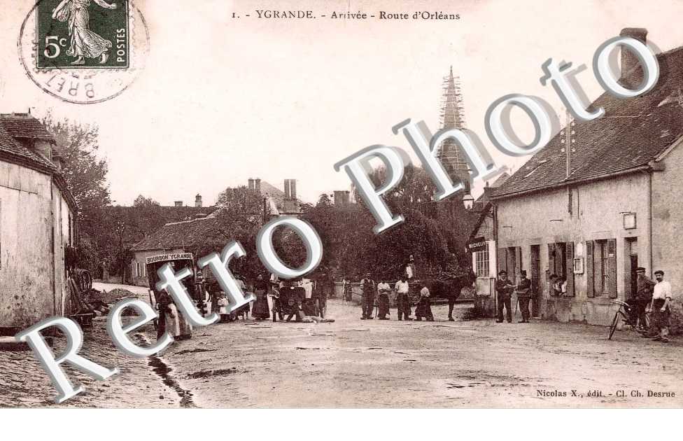 Arrivee, Route d'Orleans