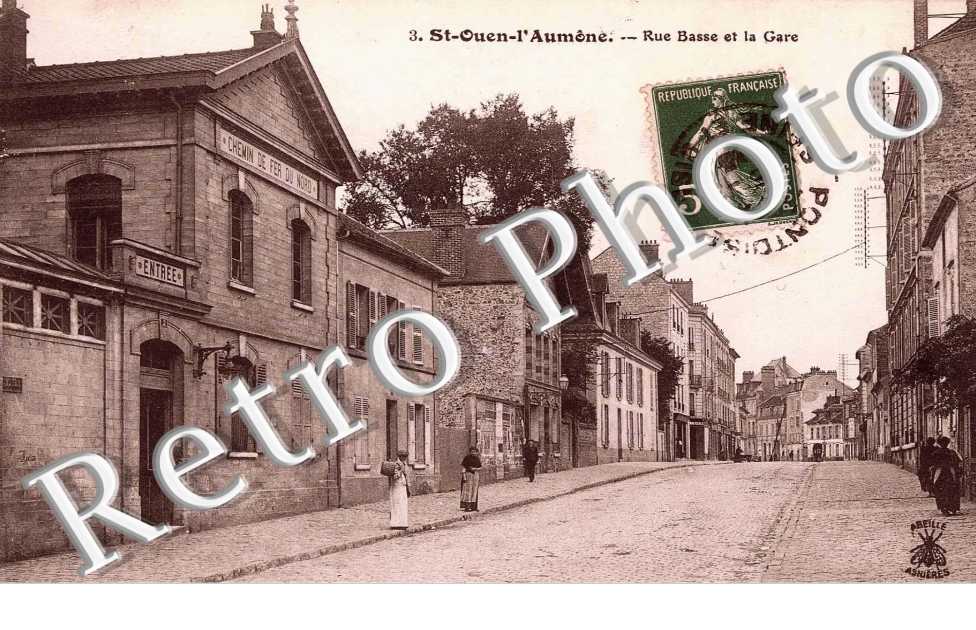 Rue basse et la gare