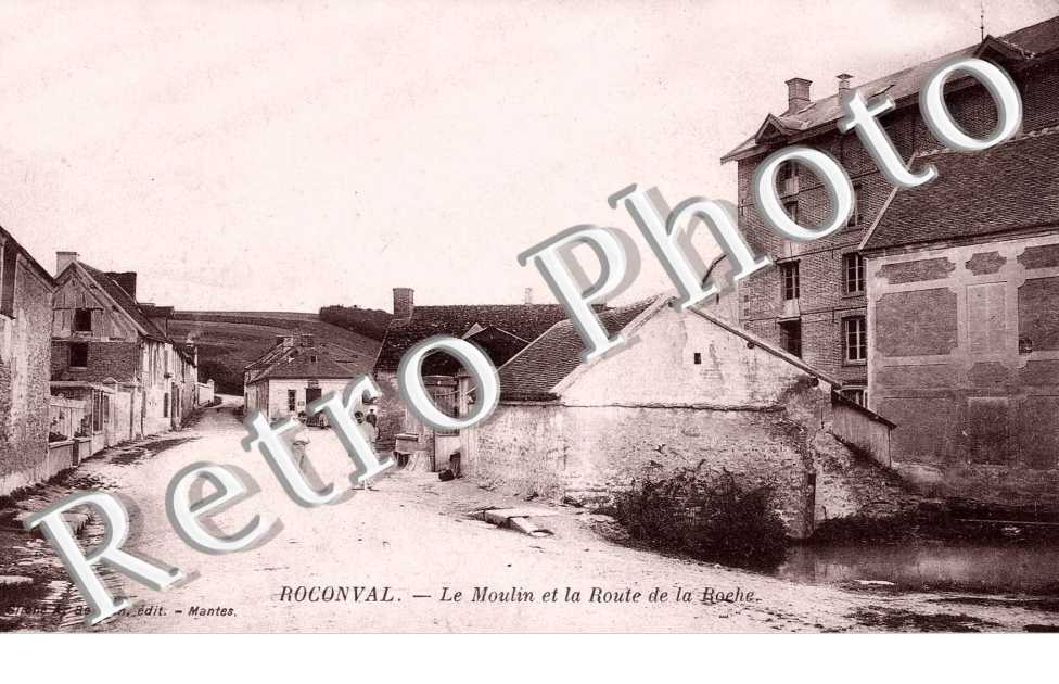 ROCONVAL LE MOULIN ET LA ROUTE DE LA ROCHE