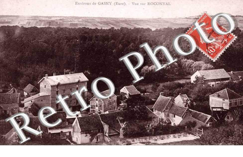 ENVIRONS DE GASNY VUE SUR ROCONVAL