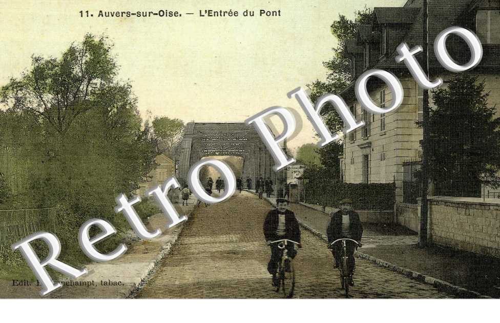 L'entree du pont (toilee couleur)