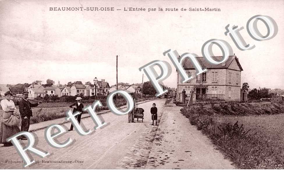 Entrée par la route Saint Martin