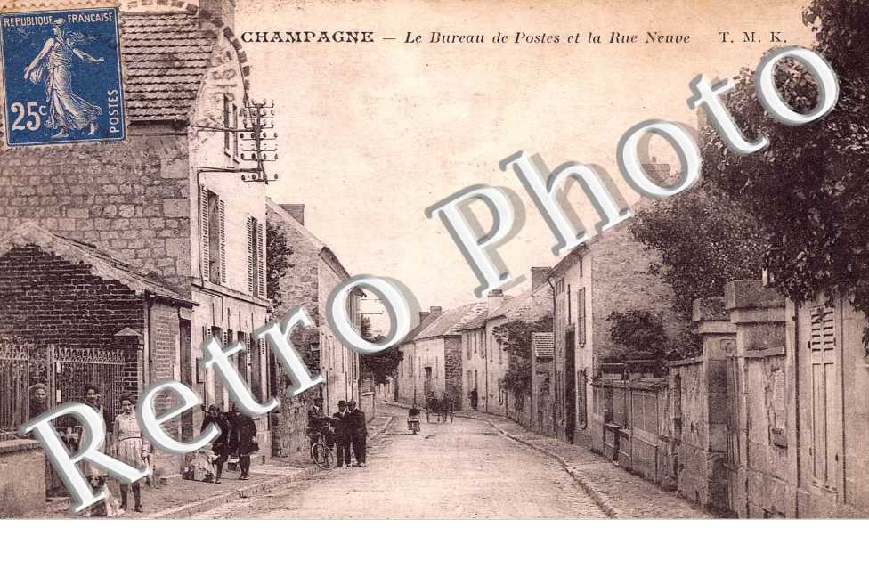 Le Bureau de Poste et la Rue Neuve