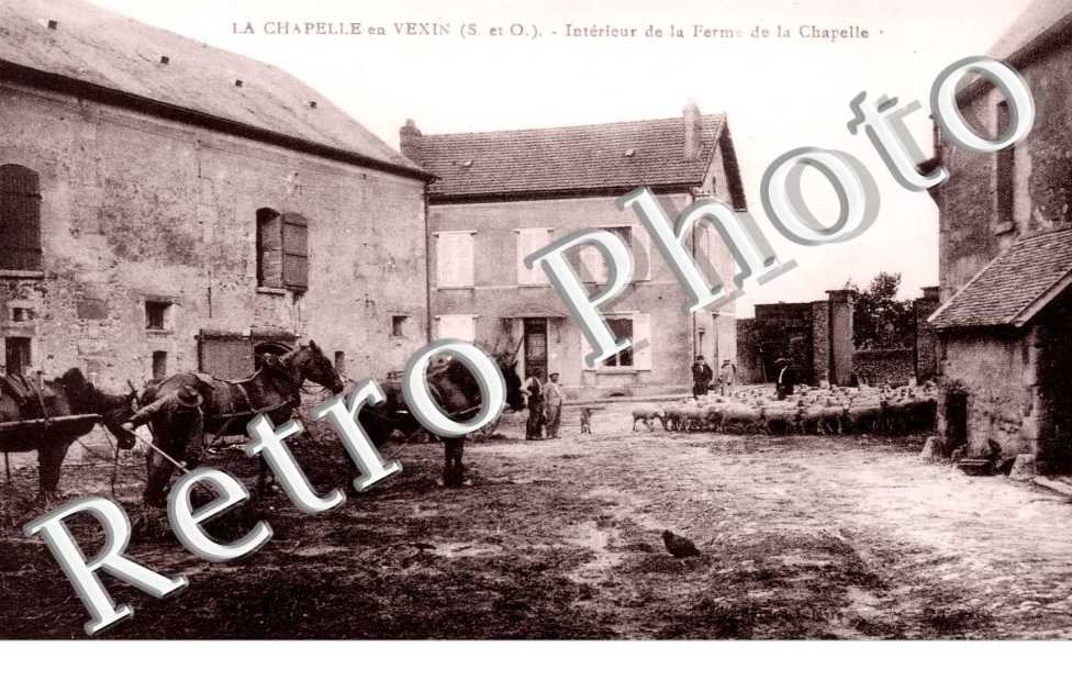 INTERIEUR DE LA FERME de la chapelle