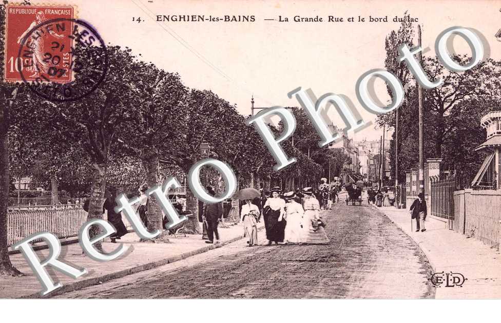 La Grande Rue et le Bord du Lac