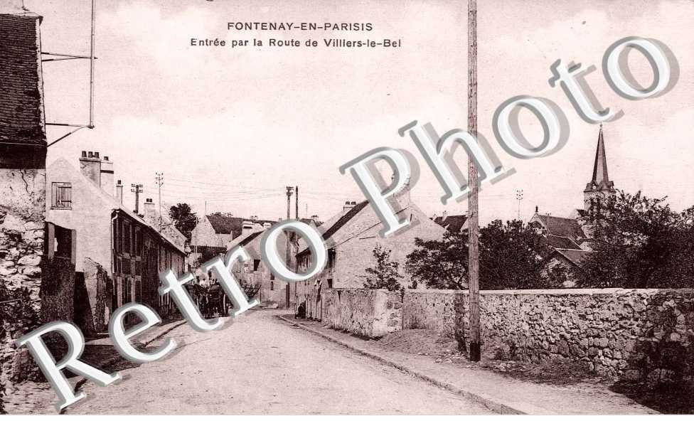 Entree par la route de Villers le Bel
