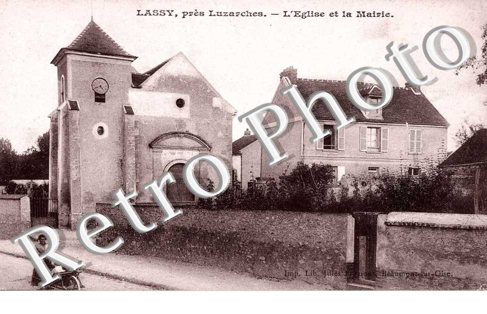 L'église et la mairie