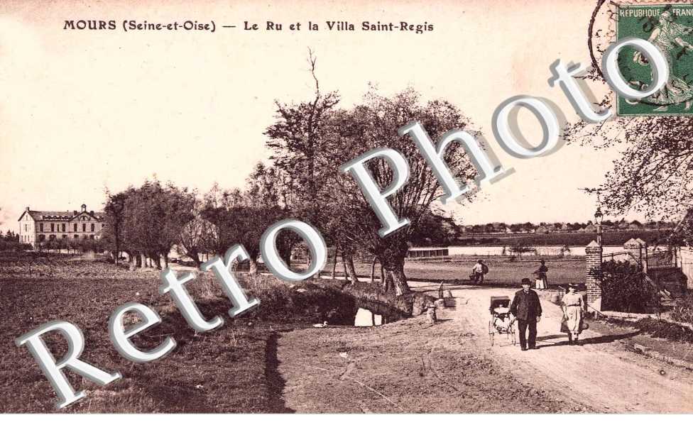 le Ru et la villa Saint Regis