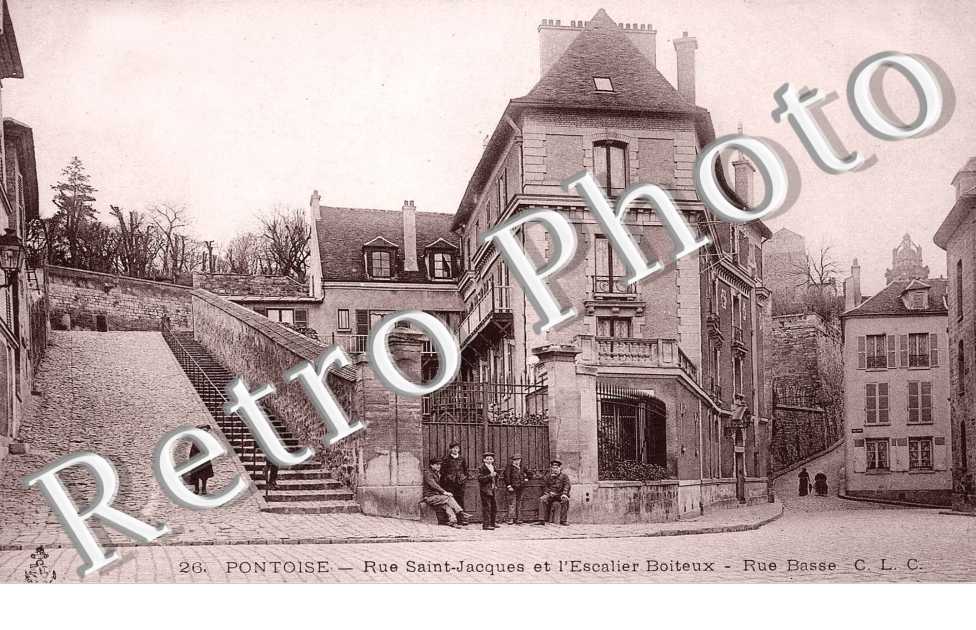 Rue Saint Jacques et l'Escalier Boiteux, Rue Basse