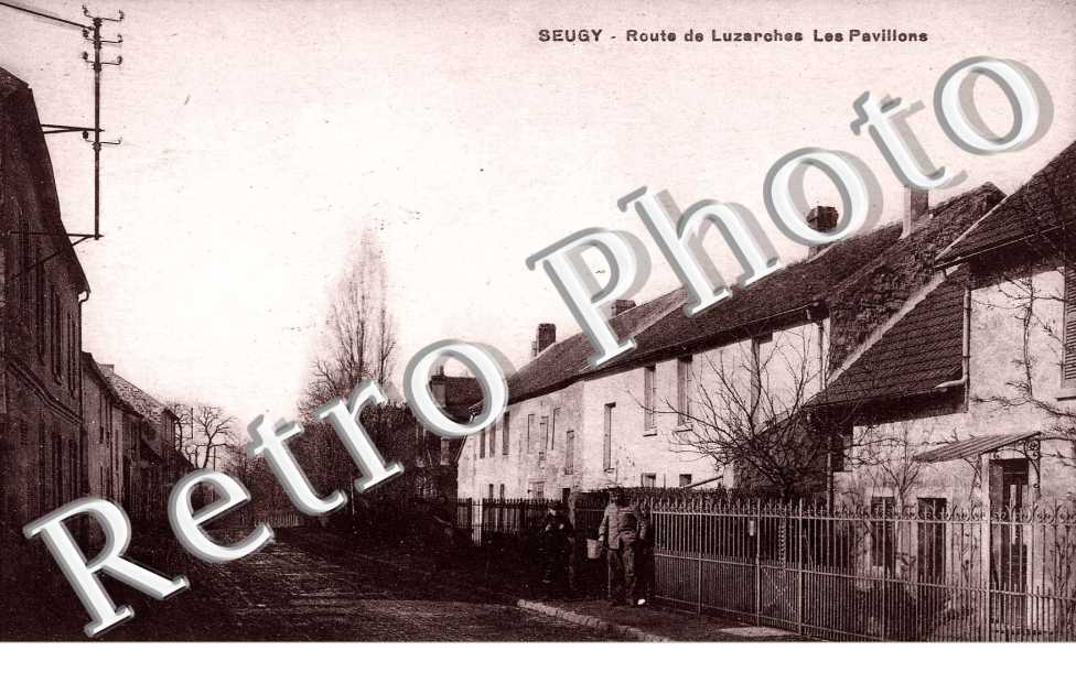 Route de Luzarches, les Pavillons