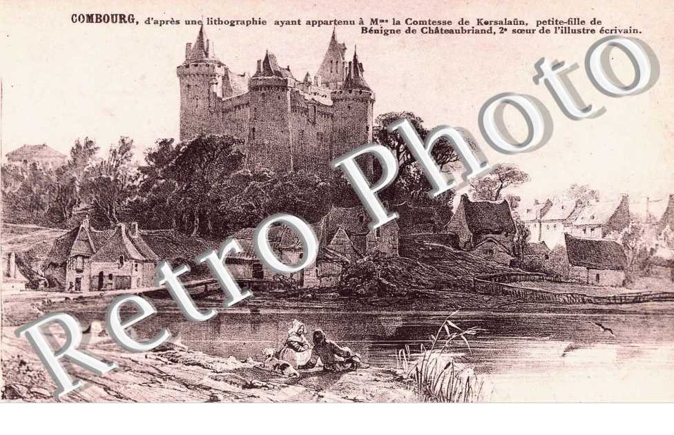 le Chateau d'apres une Lithographie