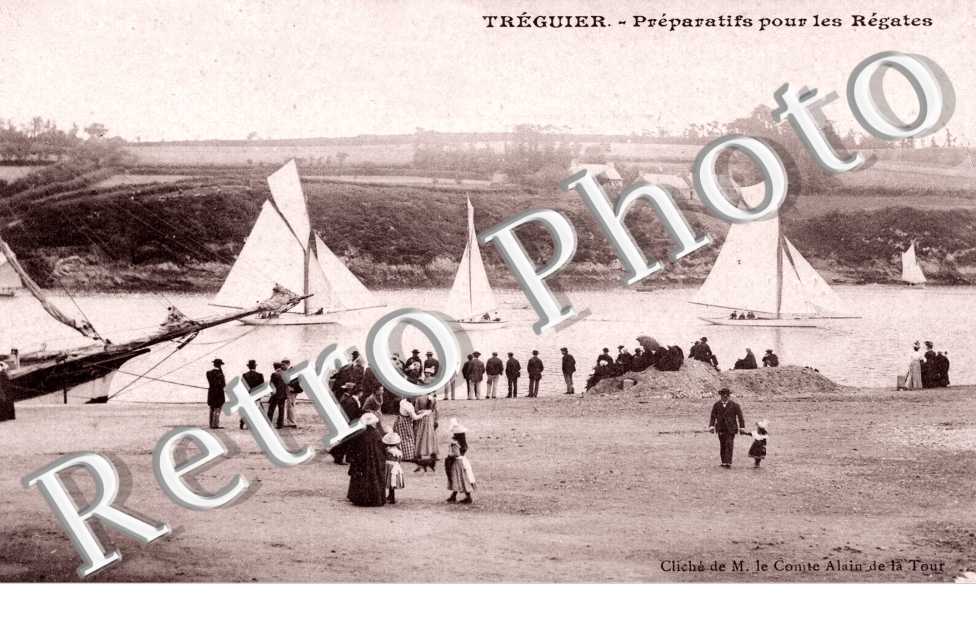 preparatifs de les regates