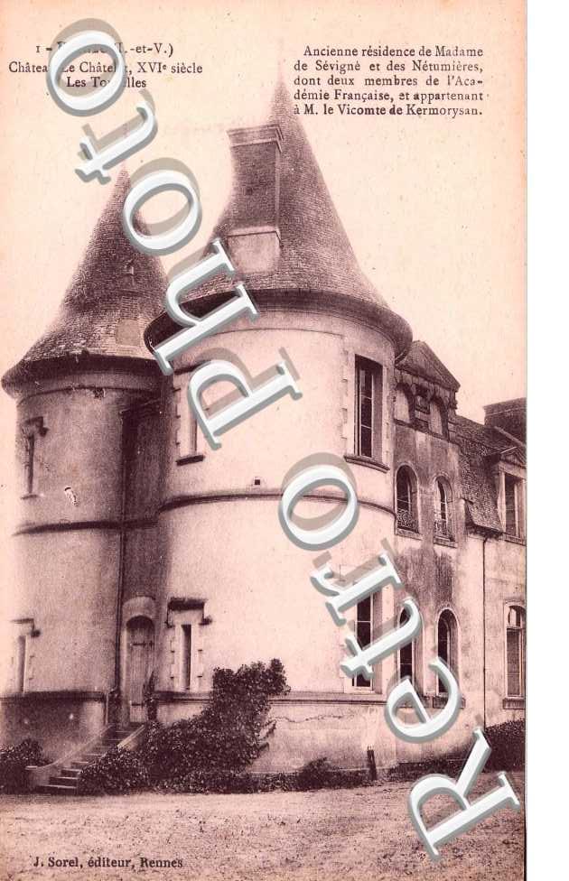 Chateau le chatelet  - les tourelles