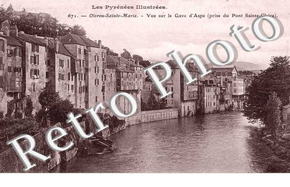 VUE SUR LE GAVE D'ASPE
