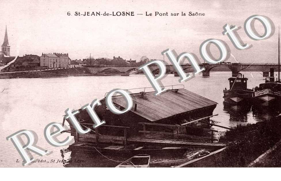 LE PONT SUR LA SAONE