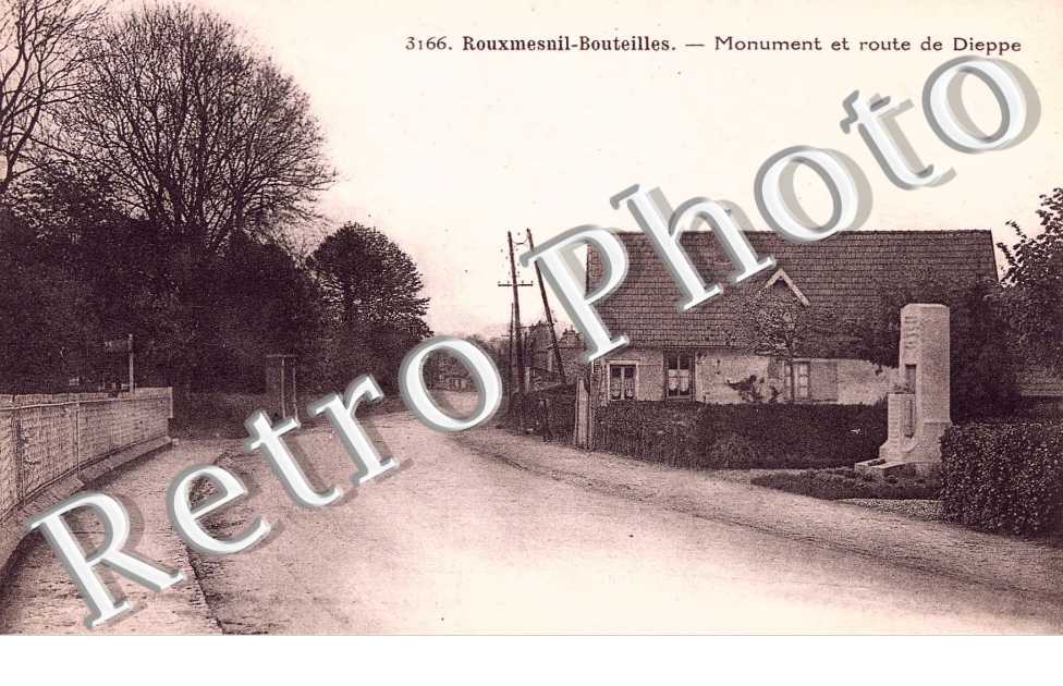 monument et route de Dieppe