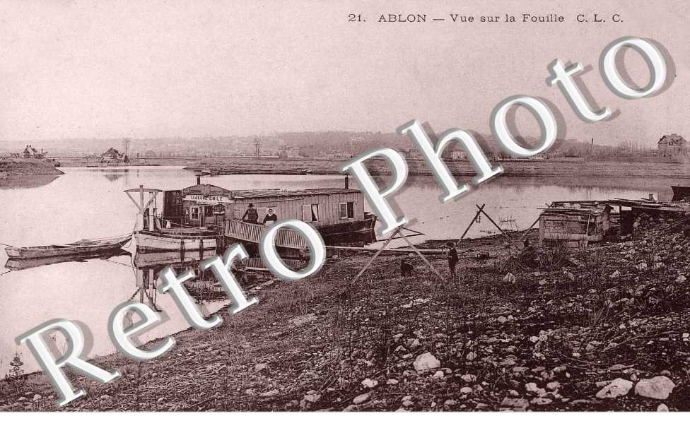 Vue sur la fouille