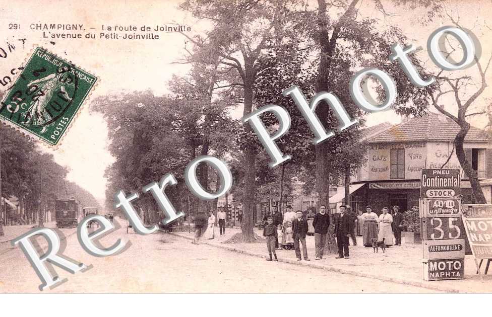 Route de Joinville - L'avenue du petit Joinville