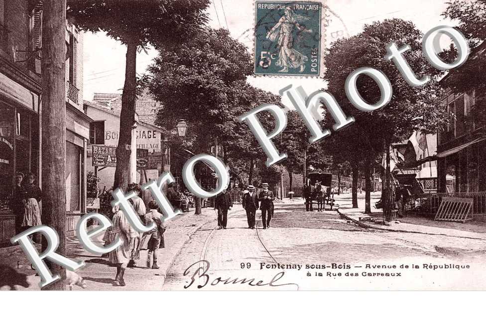 avenue de la République à la rue des Carreaux
