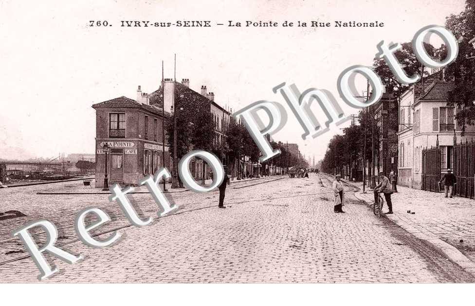La pointe de la rue nationale