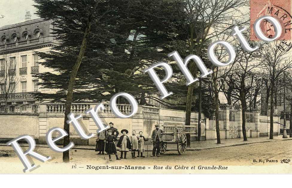 rue du Cèdre et Grande rue
