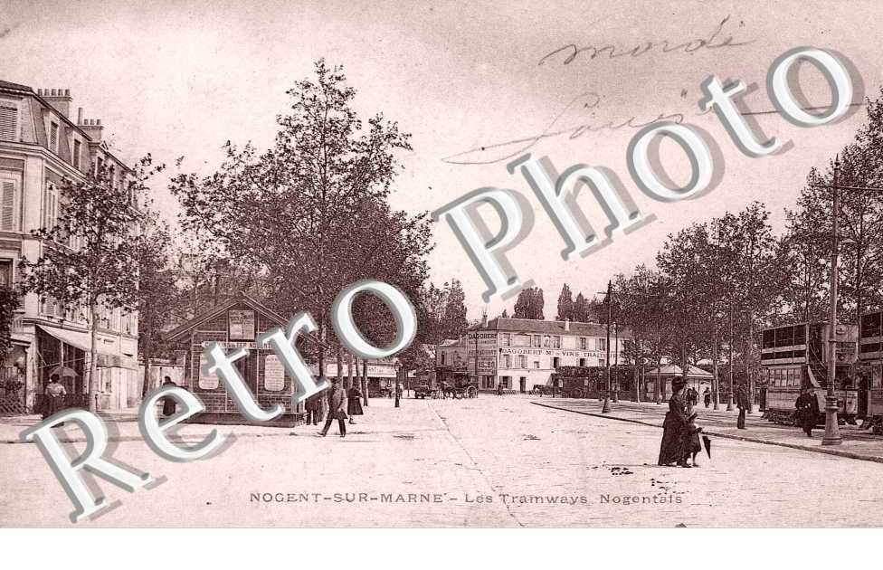 LES TRAMWAYS NOGENTAIS