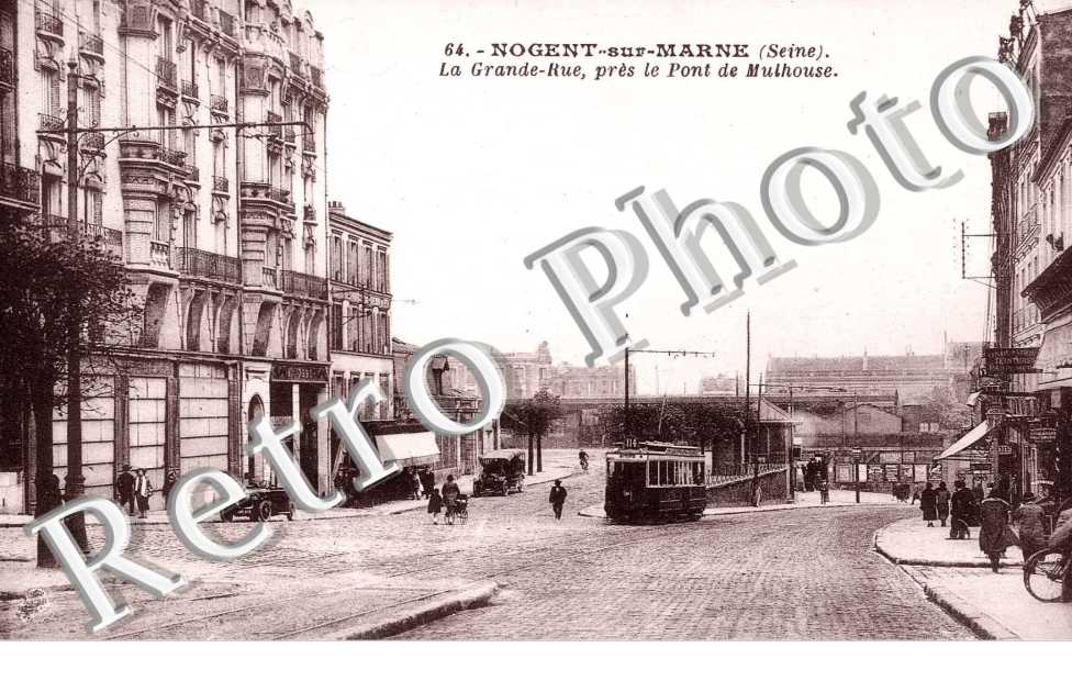 LA GRANDE RUE PRES LE PONT DE MULHOUSE