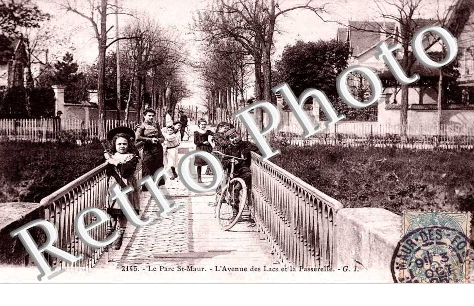 l'avenue des lacs et la passerelle