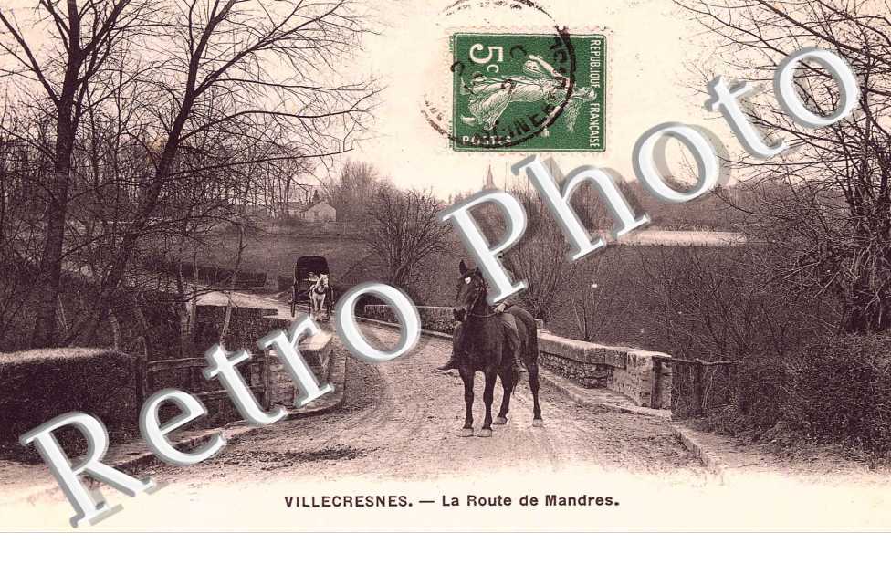 La route de Mandres