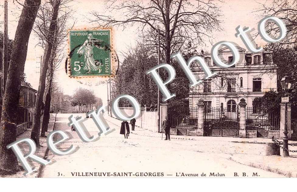 L'avenue de Melun