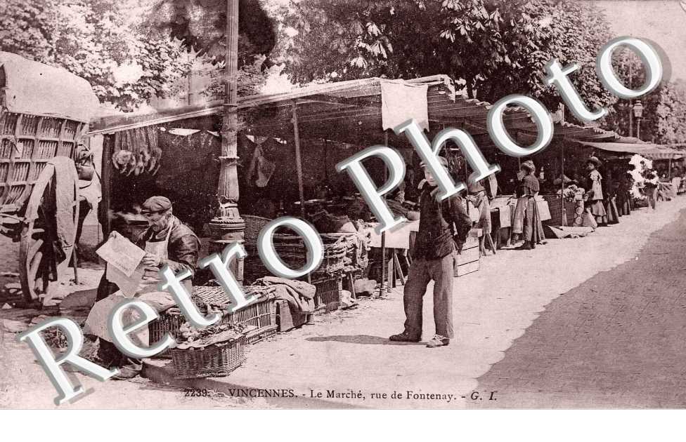 Le marche Rue de Fontenay