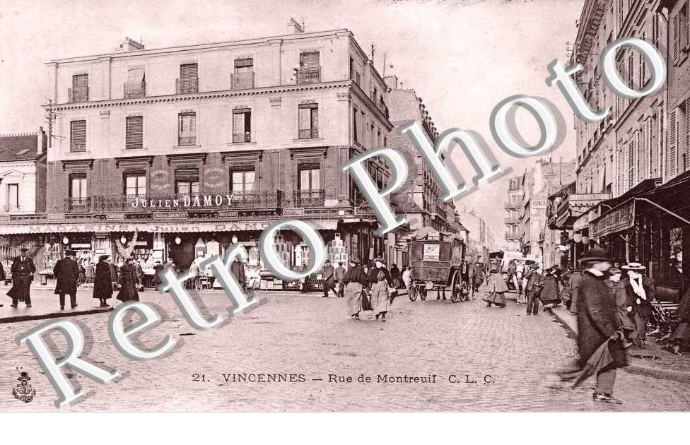 Rue de Montreuil - Magasin Julien Damoy