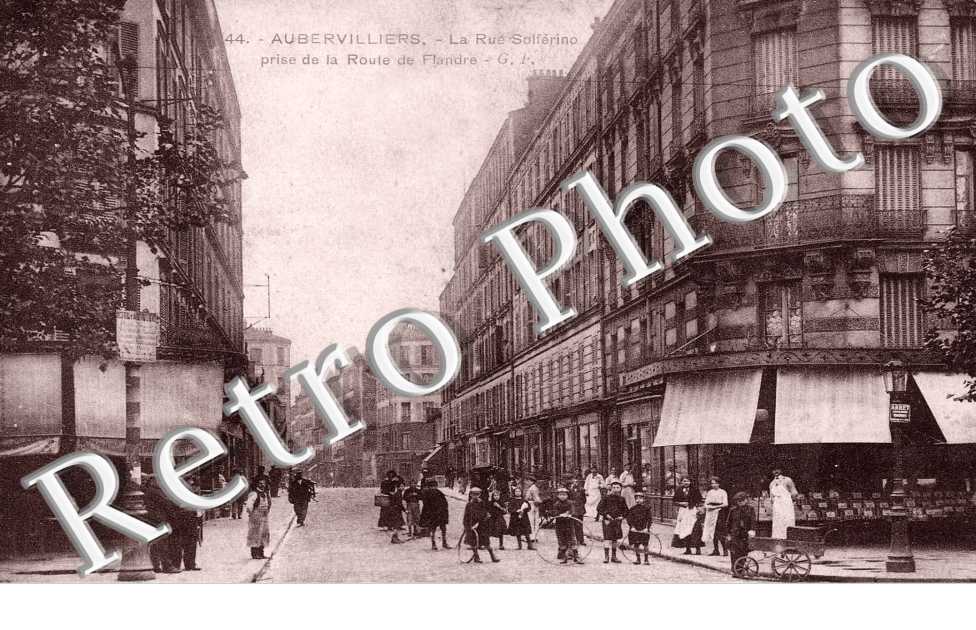 LA RUE SOLFERINO prise de la route de Flandre