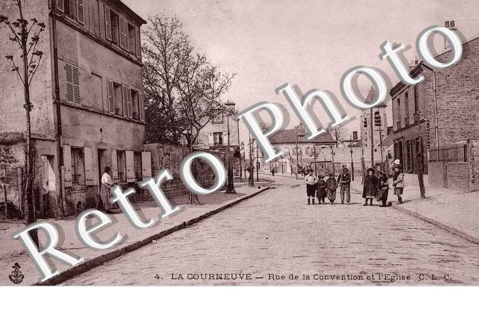 Rue de la convention et l'eglise