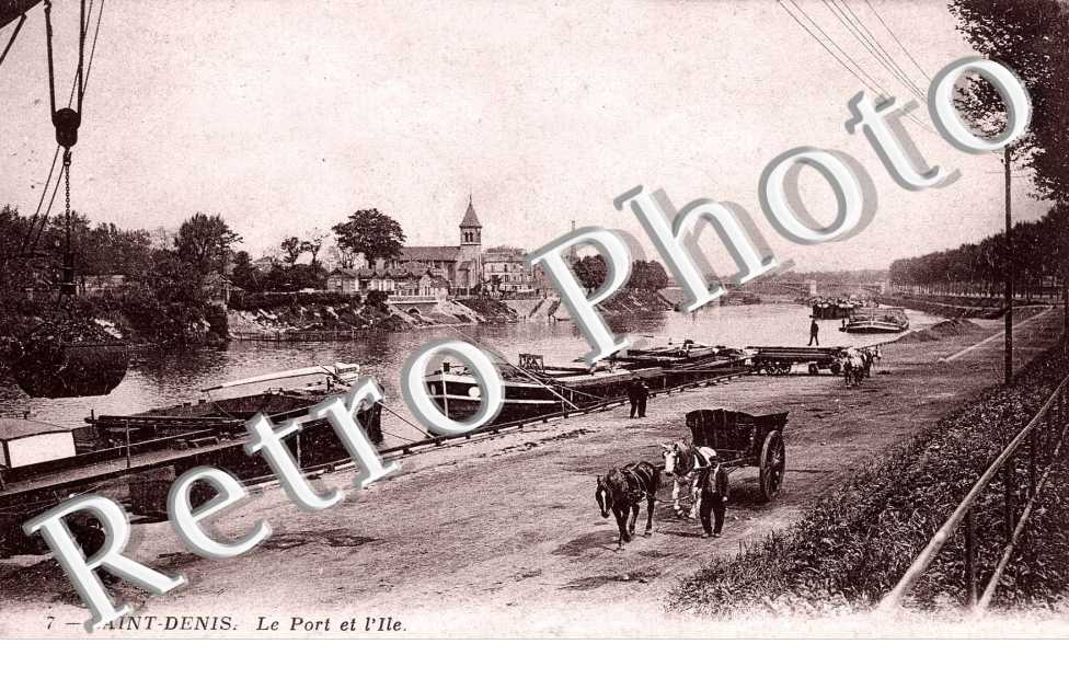 le port et l'ile
