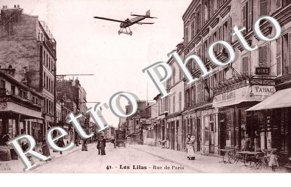Vue de la rue de paris