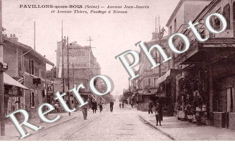 Avenue Jean Jaures et Avenue Thiers