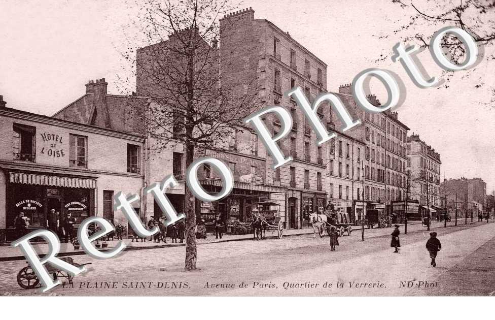 Quartier de la verrerie, Avenue de Paris