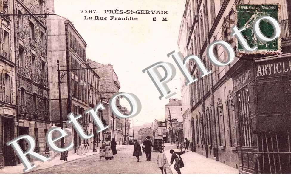 Vue de la rue Franklin