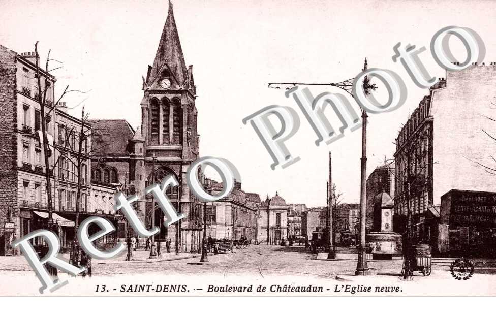 Boulevard du chateaudun , l'église neuve